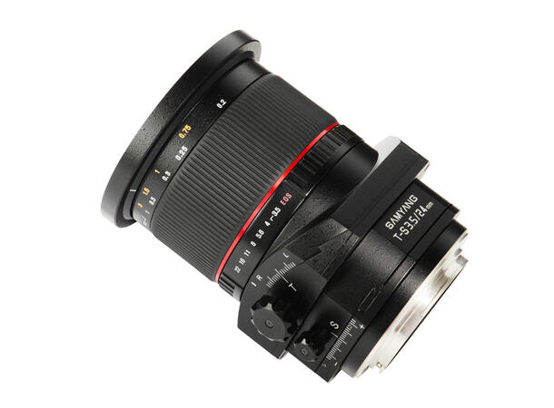 Samyang T-S 24mm f/3.5 ED AS UMC Canon Tilt / Shift objektiv for fullformat